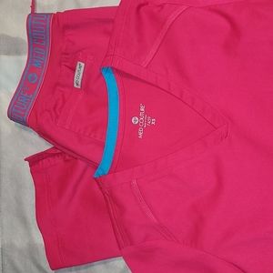 Med Couture XS pink scrubs